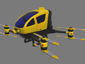 manned drone 3D Model