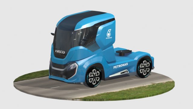 iveco z concept truck 3D Модель .c4d .max .obj .3ds .fbx .stl .blend 