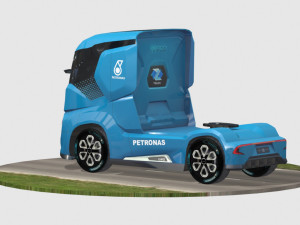 iveco z concept truck 3D Модель