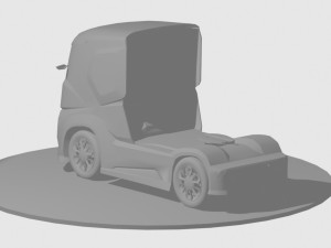 iveco z concept truck 3D Модель