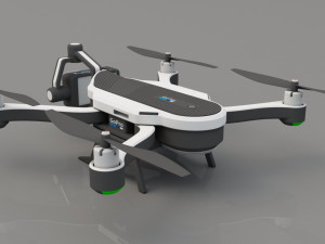 gopro karma drone 3Dモデル