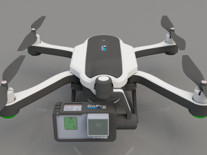 gopro karma drone 3Dモデル