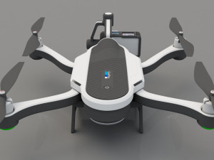 gopro karma drone 3Dモデル