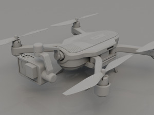 gopro karma drone 3Dモデル