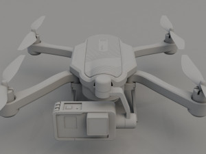 gopro karma drone 3Dモデル