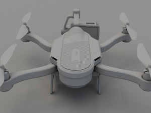 gopro karma drone 3Dモデル