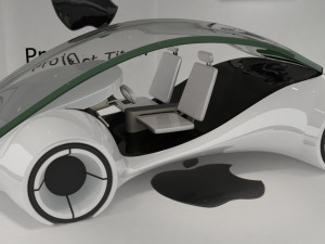apple project titan showroom Model 3D