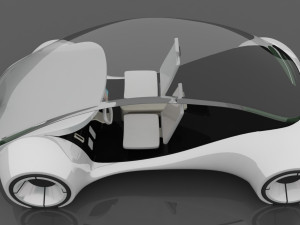 apple project titan concept car Modelo 3D