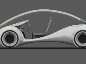 apple project titan concept car Modelo 3D
