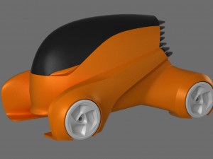 3d printable car concept 3D Print Model