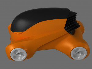 3d printable car concept 3D Print Model