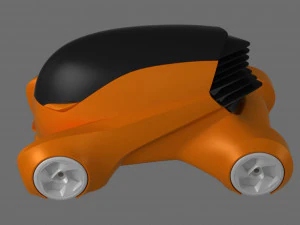 3d printable car concept 3D Print Model