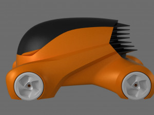 3d printable car concept 3D Print Model