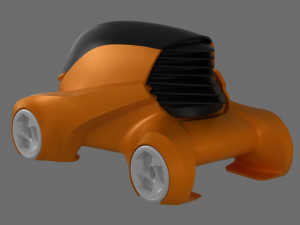 3d printable car concept 3D Print Model