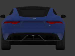 jaguarf f-type 2021 Model 3D