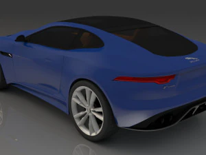 jaguarf f-type 2021 3D Model