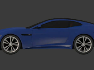 jaguarf f-type 2021 3D Model