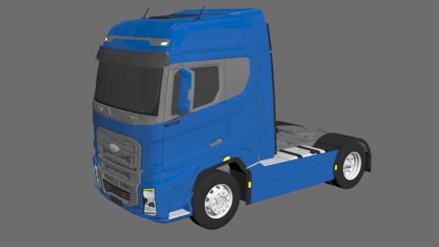truck f-max truck tractor 3D Модель .c4d .max .obj .3ds .fbx .stl .blend 