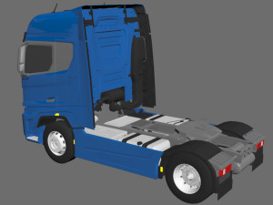 truck f-max truck tractor 3D Модель