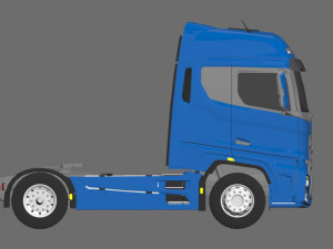 truck f-max truck tractor 3D Модель