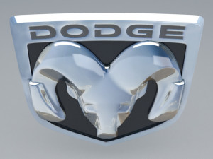 dodge brand logo 3Dモデル