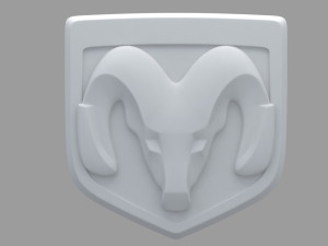 dodge brand logo 3Dモデル