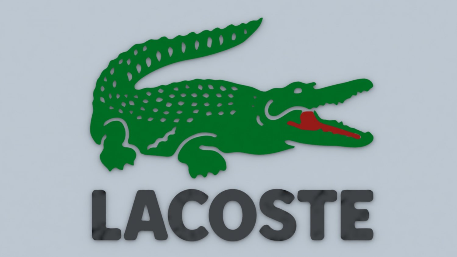 lacoste logo 3D Model in Other 3DExport