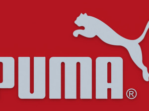 puma sports brand logo 3D Model