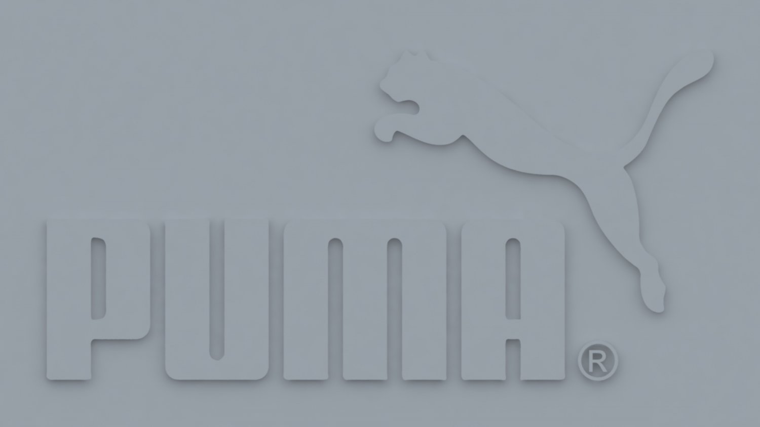 inicial angustia obesidad puma sports brand logo Modelo 3D in Otros 3DExport