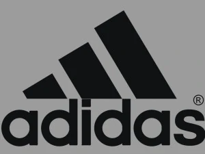 adidas sports brand logo 3D Model