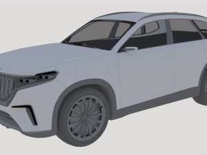 togg suv electricar car concept 3D Model