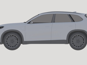 togg suv electricar car concept 3D Модель