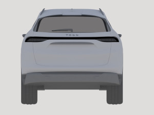 togg suv electricar car concept 3D Модель