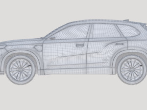 togg suv electricar car concept 3D Модель