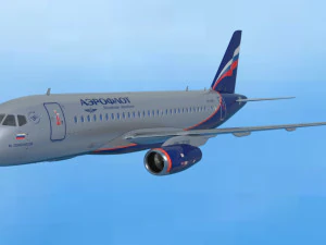 sukhoi superjet 100 3D Model