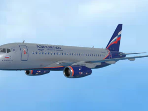 sukhoi superjet 100 3D Model