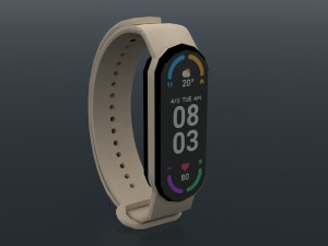 xiaomi mi band 6 Model 3D
