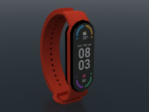 xiaomi mi band 6 Model 3D