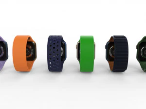 apple watch 7 series model 3D Model