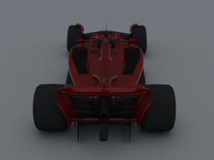 F1 Alfa Romeo Orlen for F1 2022 Season Modelo 3D