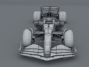 F1 Alfa Romeo Orlen for F1 2022 Season Modelo 3D