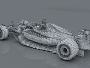 F1 Alfa Romeo Orlen for F1 2022 Season Modelo 3D