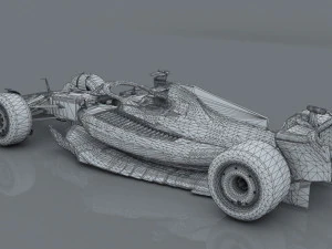 F1 Alfa Romeo Orlen for F1 2022 Season 3D Model