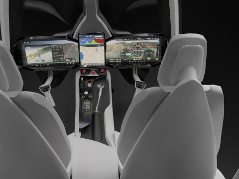 HILL HX50 CONCEPT HELICOPTER Model 3D