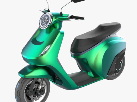 SCOOTER ELETTRICO Modello 3D
