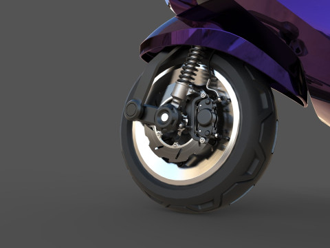 ELECTRIC SCOOTER 3D Model