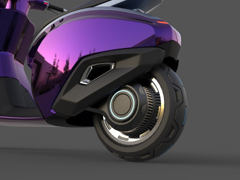 ELECTRIC SCOOTER 3D Model
