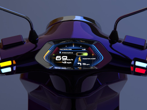 ELECTRIC SCOOTER 3D Model