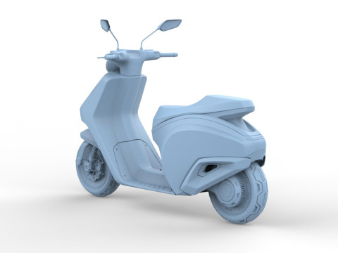 ELECTRIC SCOOTER 3D Model