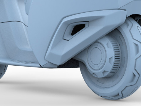 ELECTRIC SCOOTER 3D Model